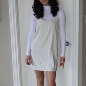 Strappy cream coloured tna dress